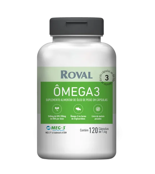 Brazil product data sample: Ômega 3 1g (180 EPA/120 DHA) 120 Caps Roval
